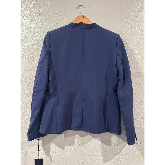 DKNY One Button Navy Blue Blazer Size 10 - Picture 5 of 7